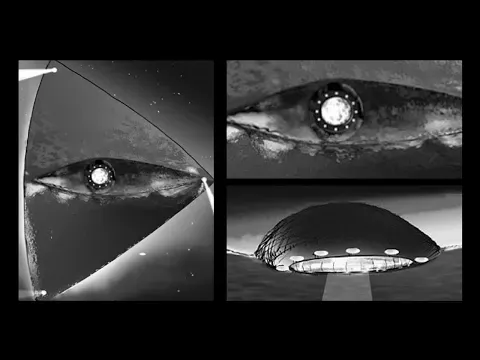 Photographer gives a very detailed description of his close distance observation of a triangular UFO